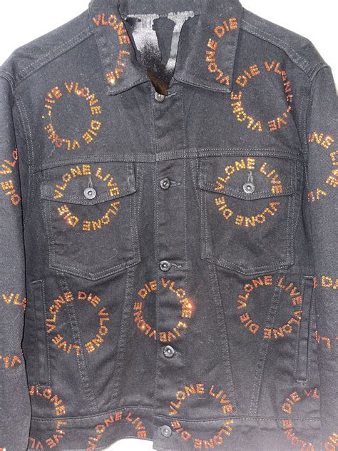 vlone jean jacket replica